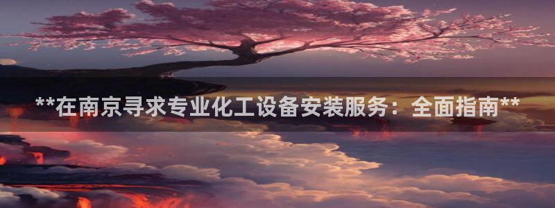新城平台开户：**在南京寻求专业化工设备安装服务：