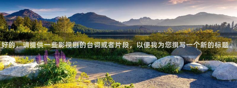 日本噜噜影院：好的，请提供一些影视剧的台词或者片段，以便我为您撰写一个新的标题。